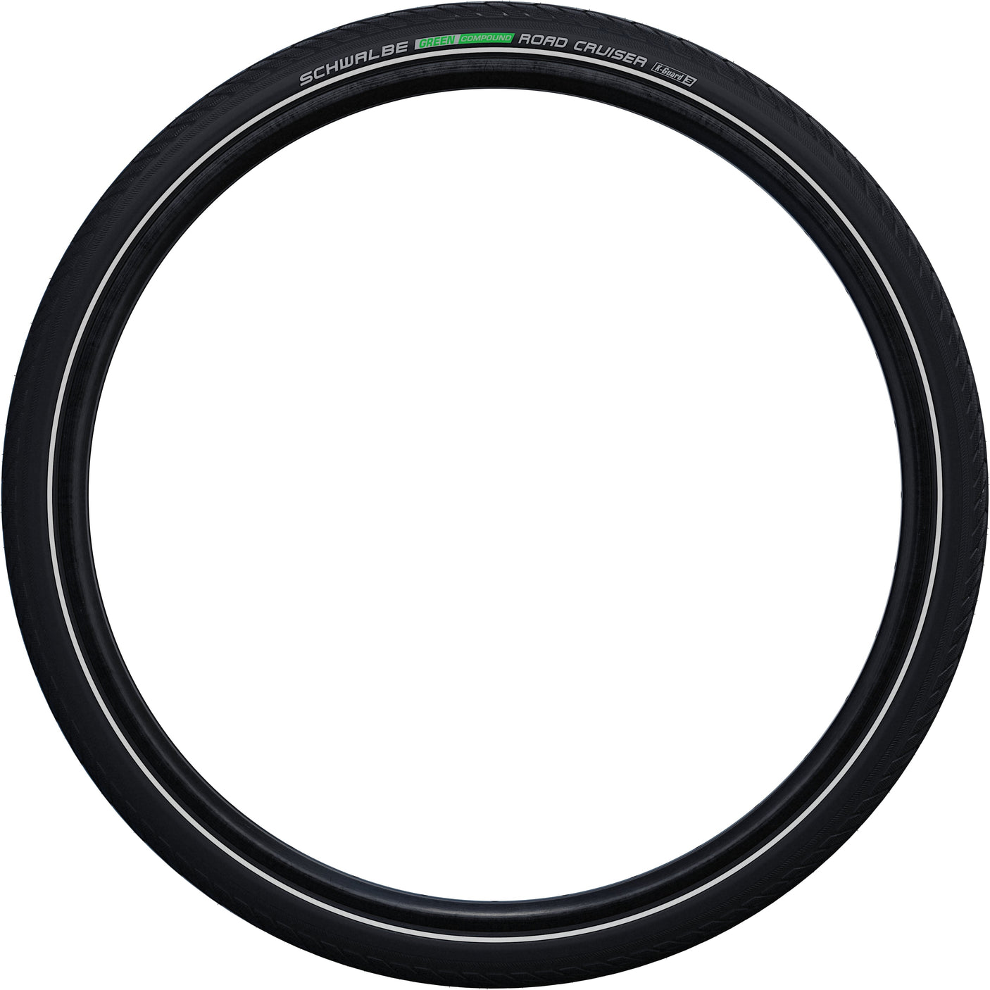 Schwalbe Road Cruiser pneu à tringle rigide 28x1.60" K-Guard Active Reflex noir