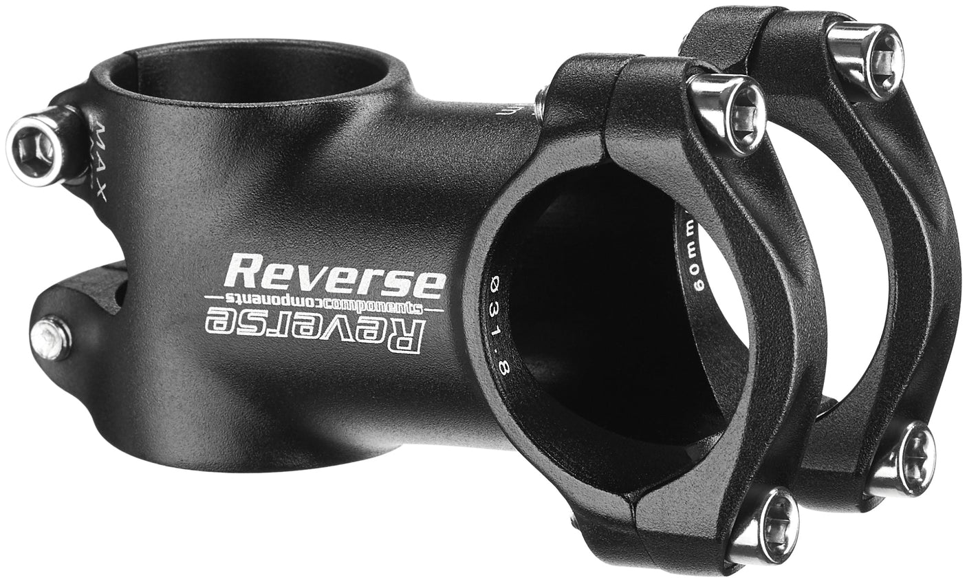 Reverse potence XC Ø31,8mm 6° noir