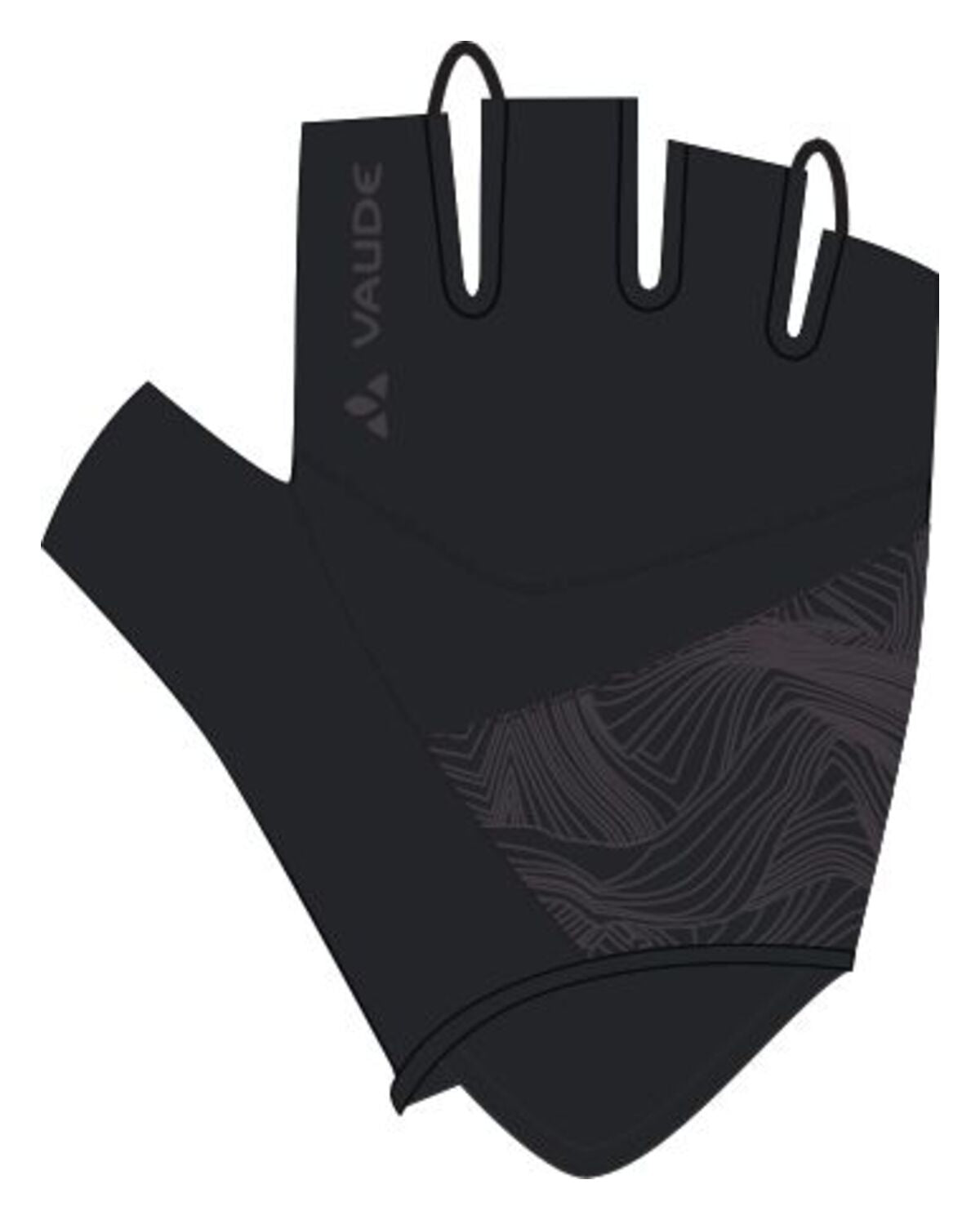 VAUDE Advanced Gloves II Homme noir