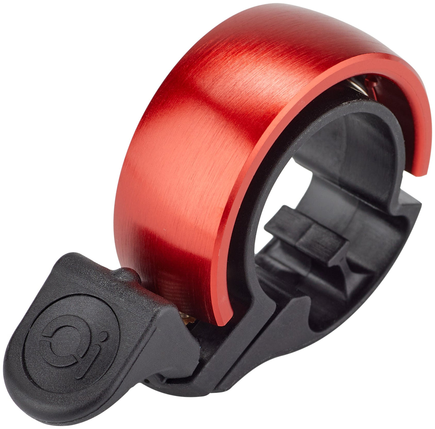 Knog Oi Classic sonnette de vélo noir/rouge