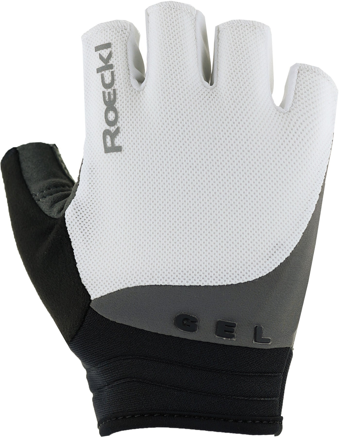 Gants Roeckl Itamos 2 Blanc/Perle Fumée