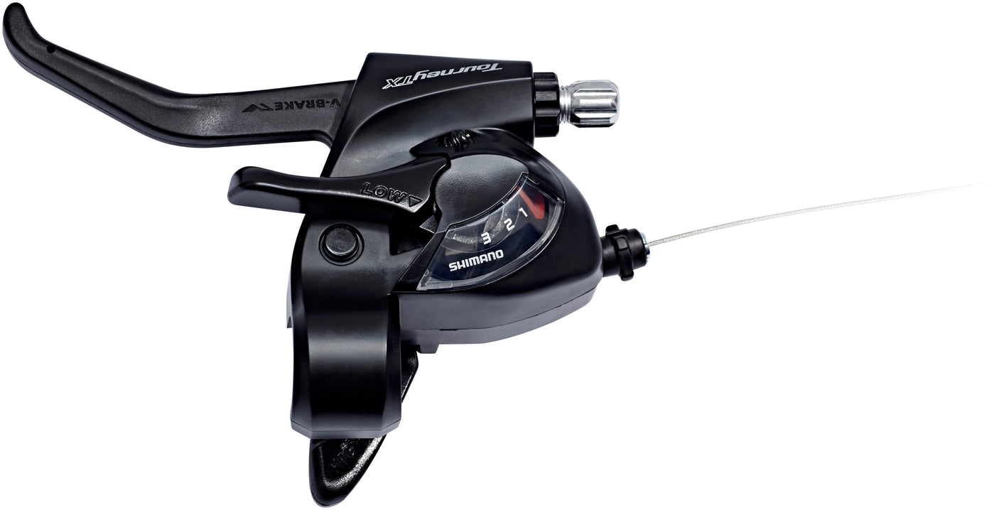 Shimano Tourney TX ST-TX800 Levier de vitesses/frein 3 vitesses gauche noir