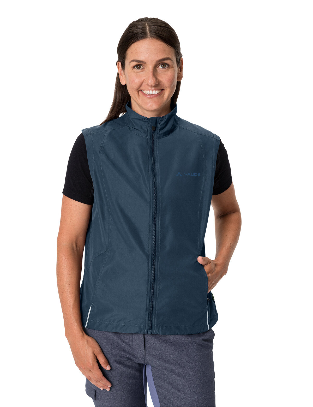 VAUDE Dundee Classic Zip Off Veste Femme bleu