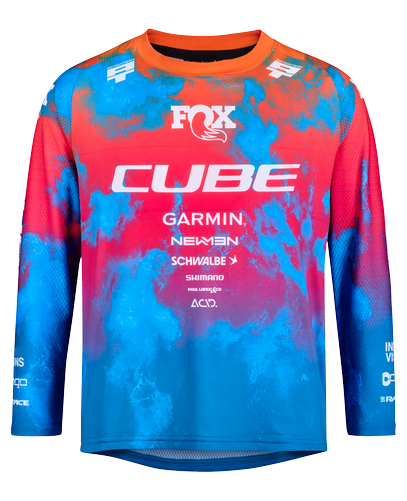 Cube MTB Maillot ROOKIE X Actionteam manches longues black´n´blue