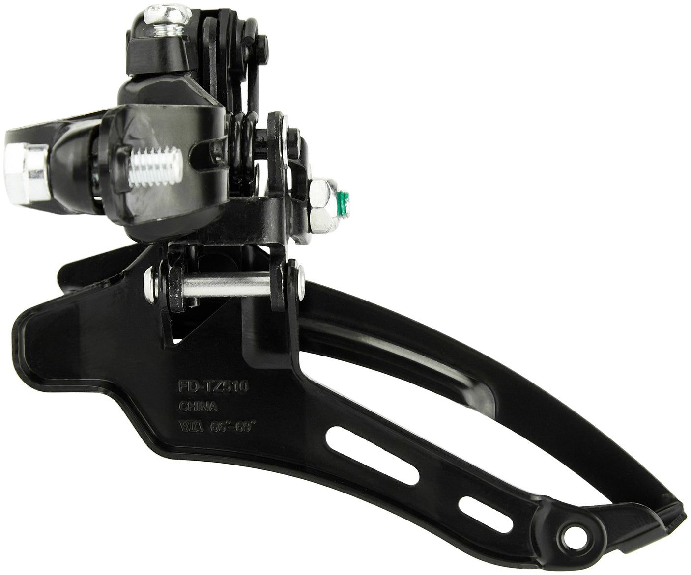 Shimano Tourney TZ FD-TZ510 dérailleur avant 3x6/7 vitesses Down Swing collier bas noir