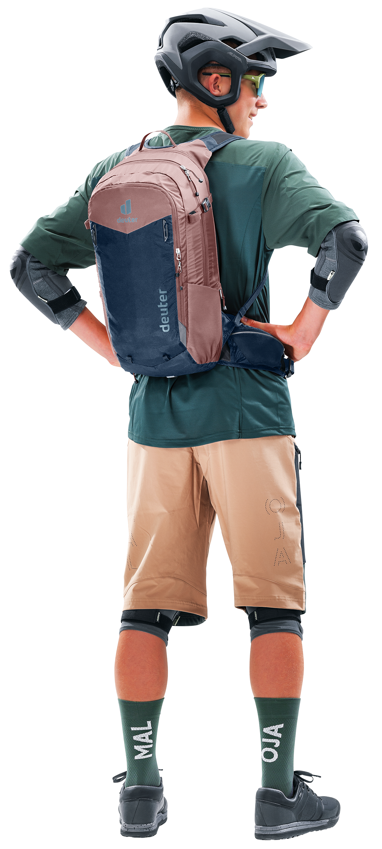 deuter Compact 14+3 sac à dos vélo ink-ashrose