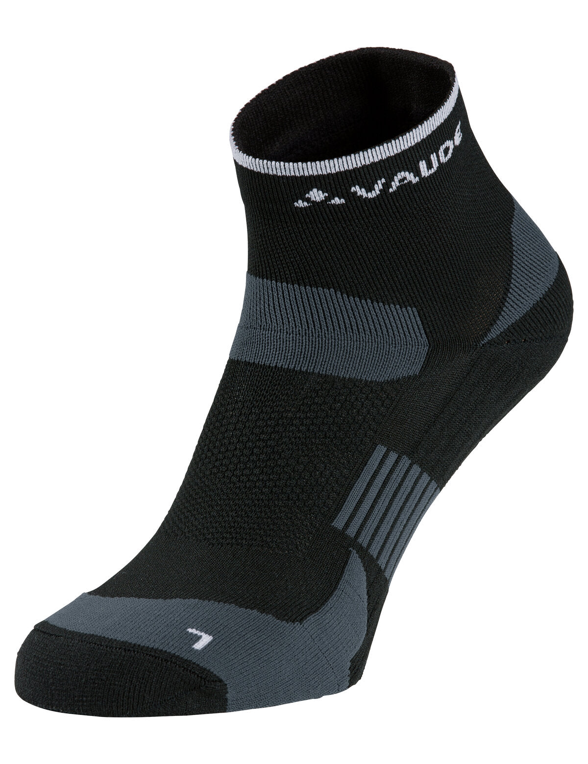 Chaussettes courtes VAUDE pour vélo noir