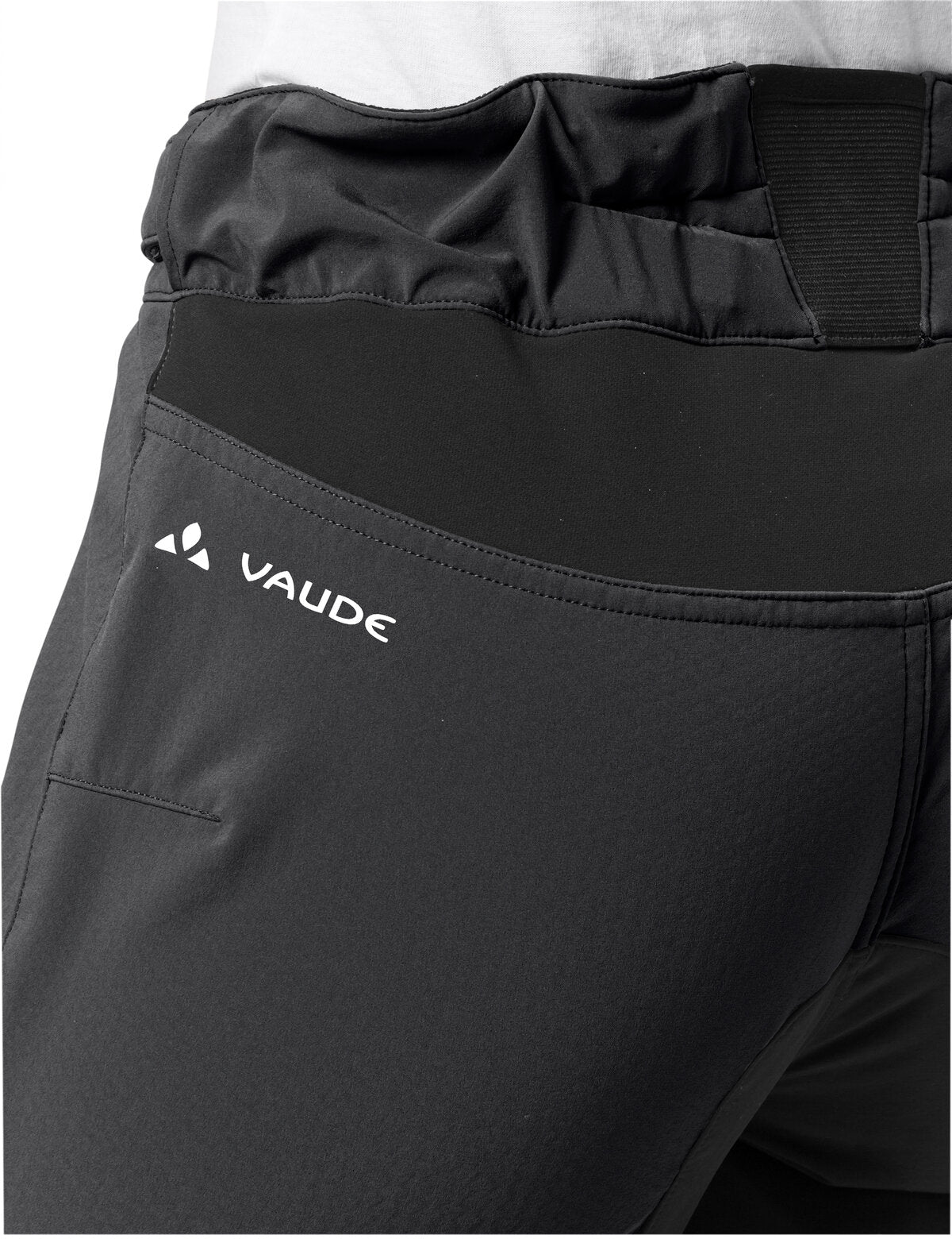VAUDE Qimsa Softshell Pantalon II Femme noir