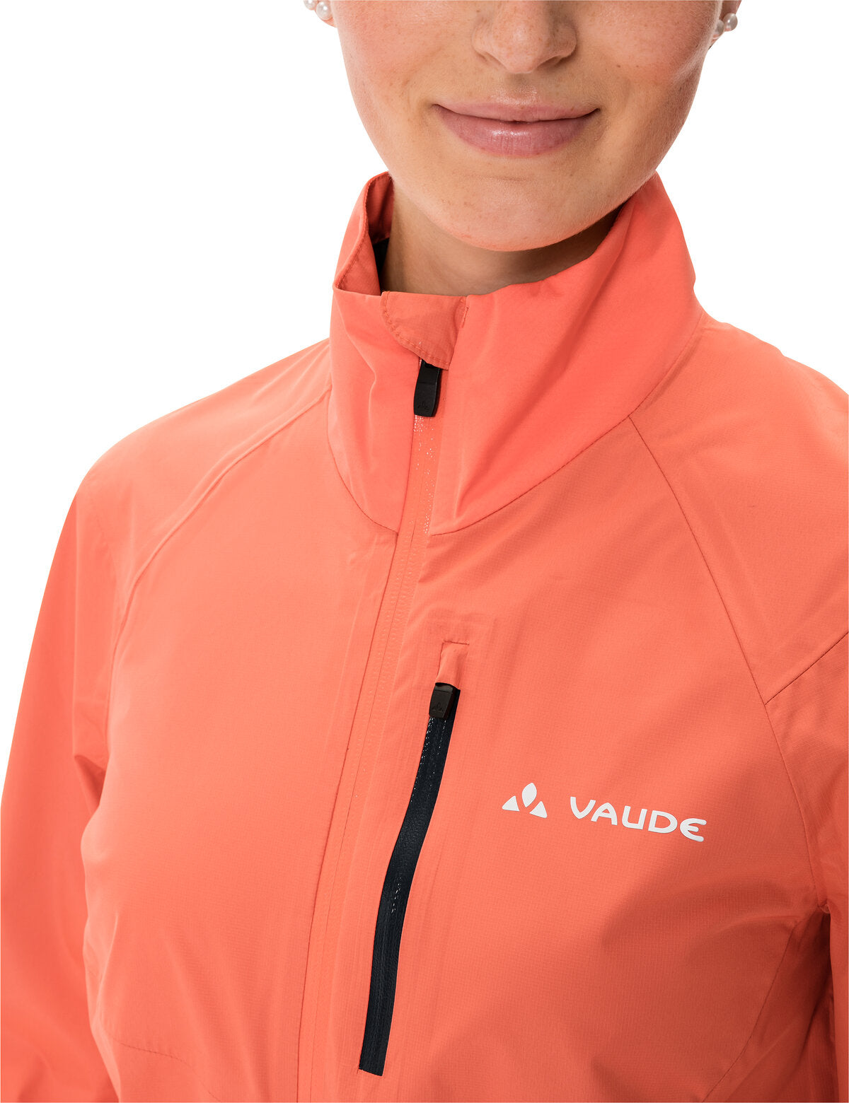 VAUDE Kuro Veste de pluie femme rouge