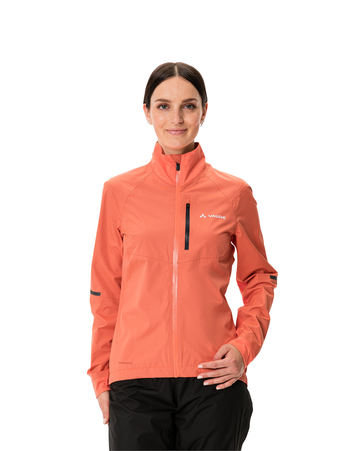 VAUDE Kuro Veste de pluie femme rouge