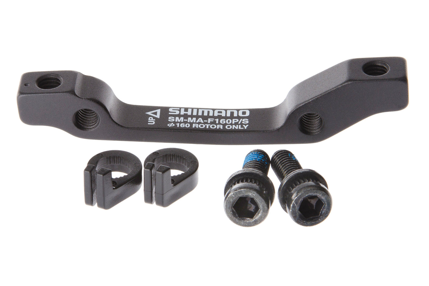 Adaptateur de frein à disque Shimano PM/IS avant 160mm noir