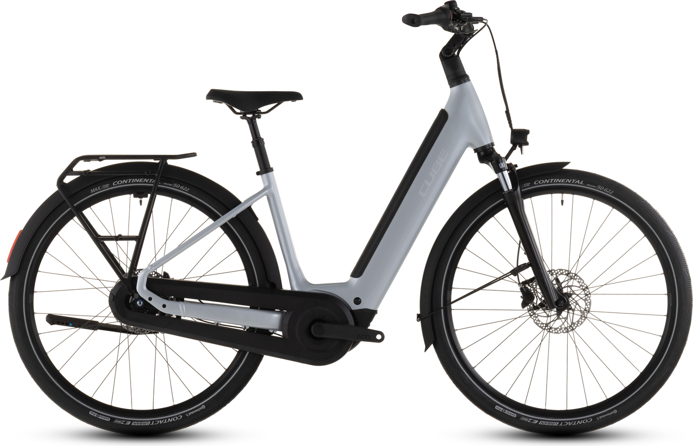 Cube Supreme Hybrid Comfort ONE 600 Easy Entry gris brouillard´n´reflex (2026)