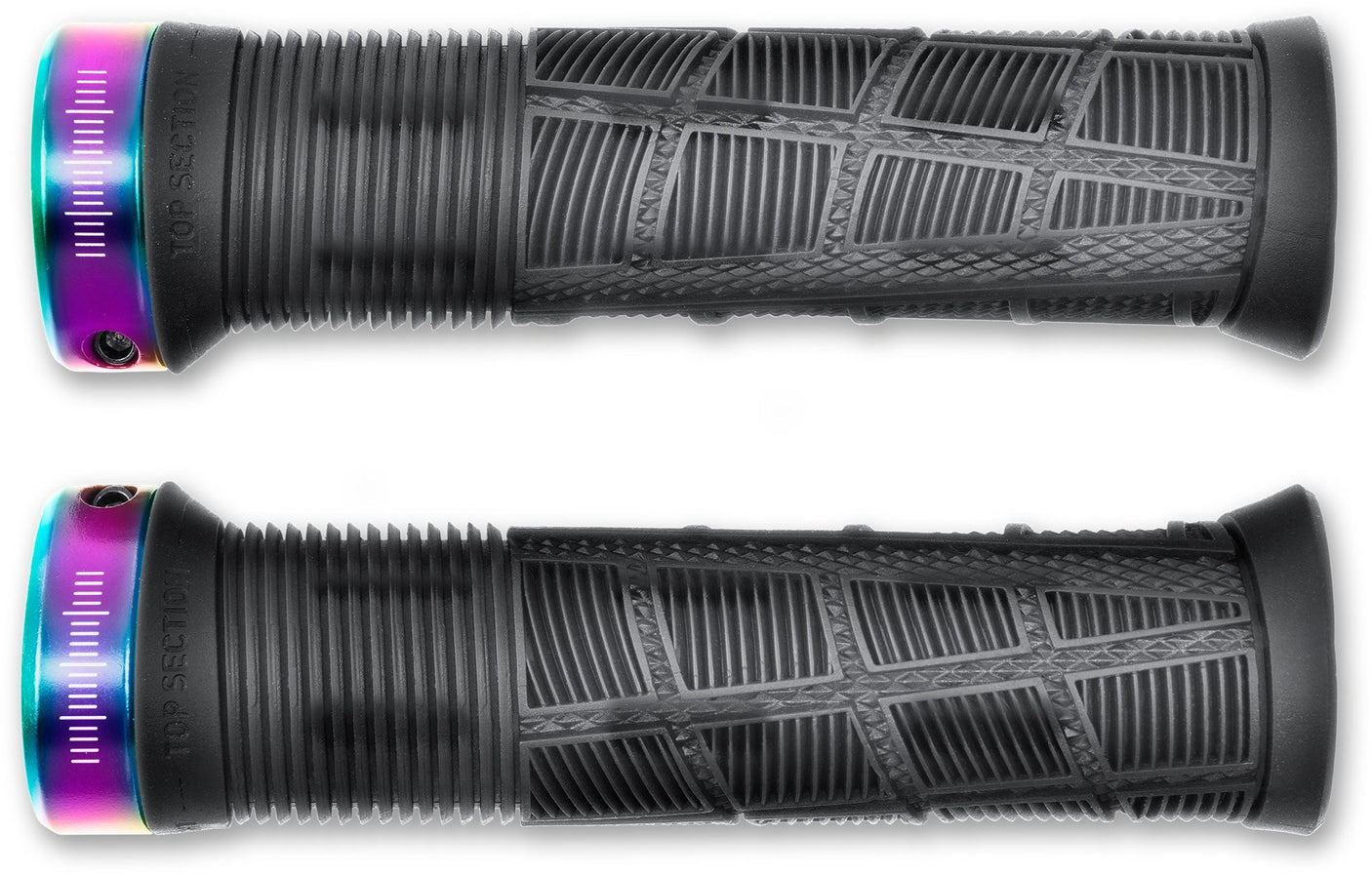 Poignées ACID DISRUPT translucent black´n´oil slick