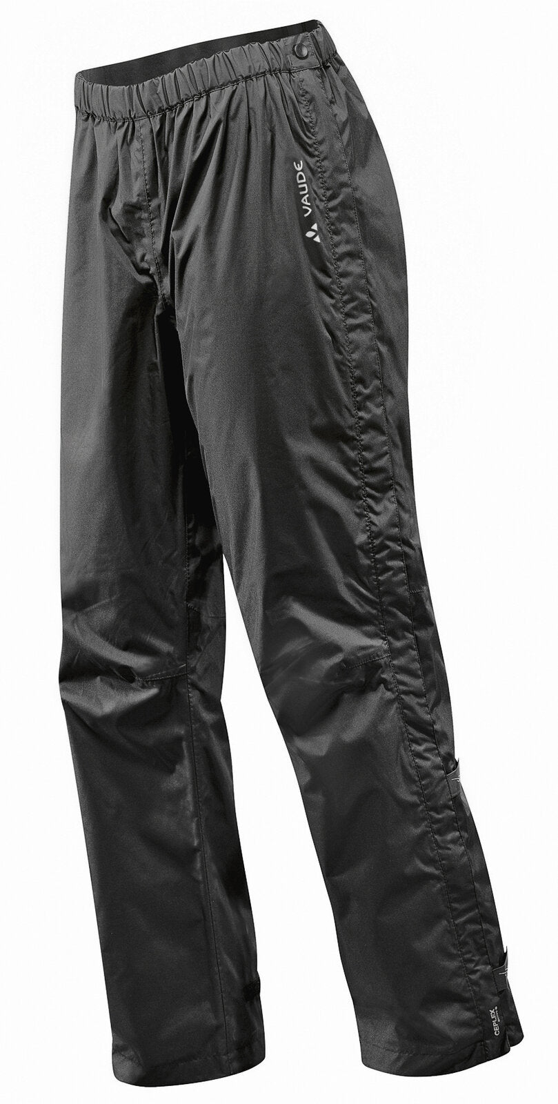 VAUDE Fluid Pantalon zippé intégral II S/S Homme noir