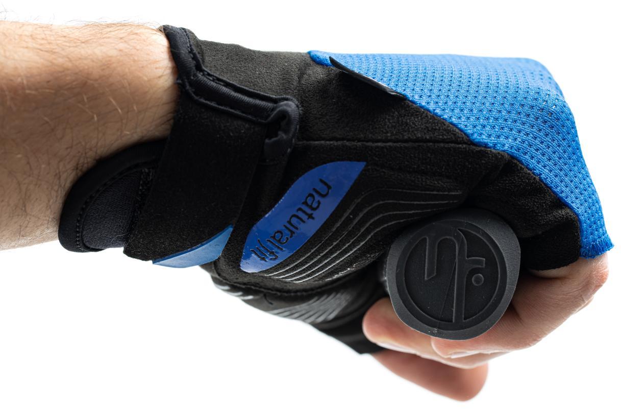 Gants courts CUBE X NF black´n´blue