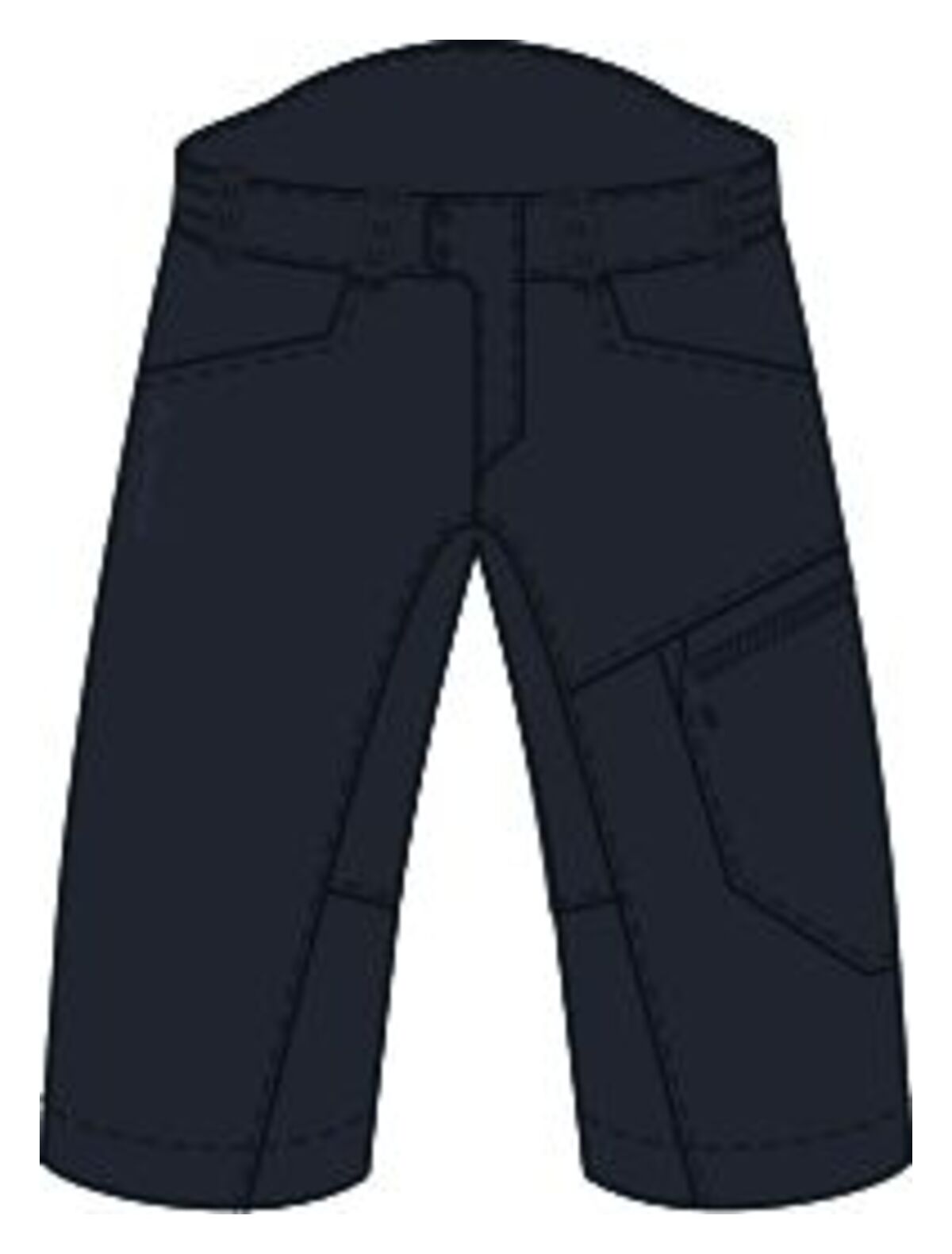 VAUDE Tamaro II Shorts homme noir