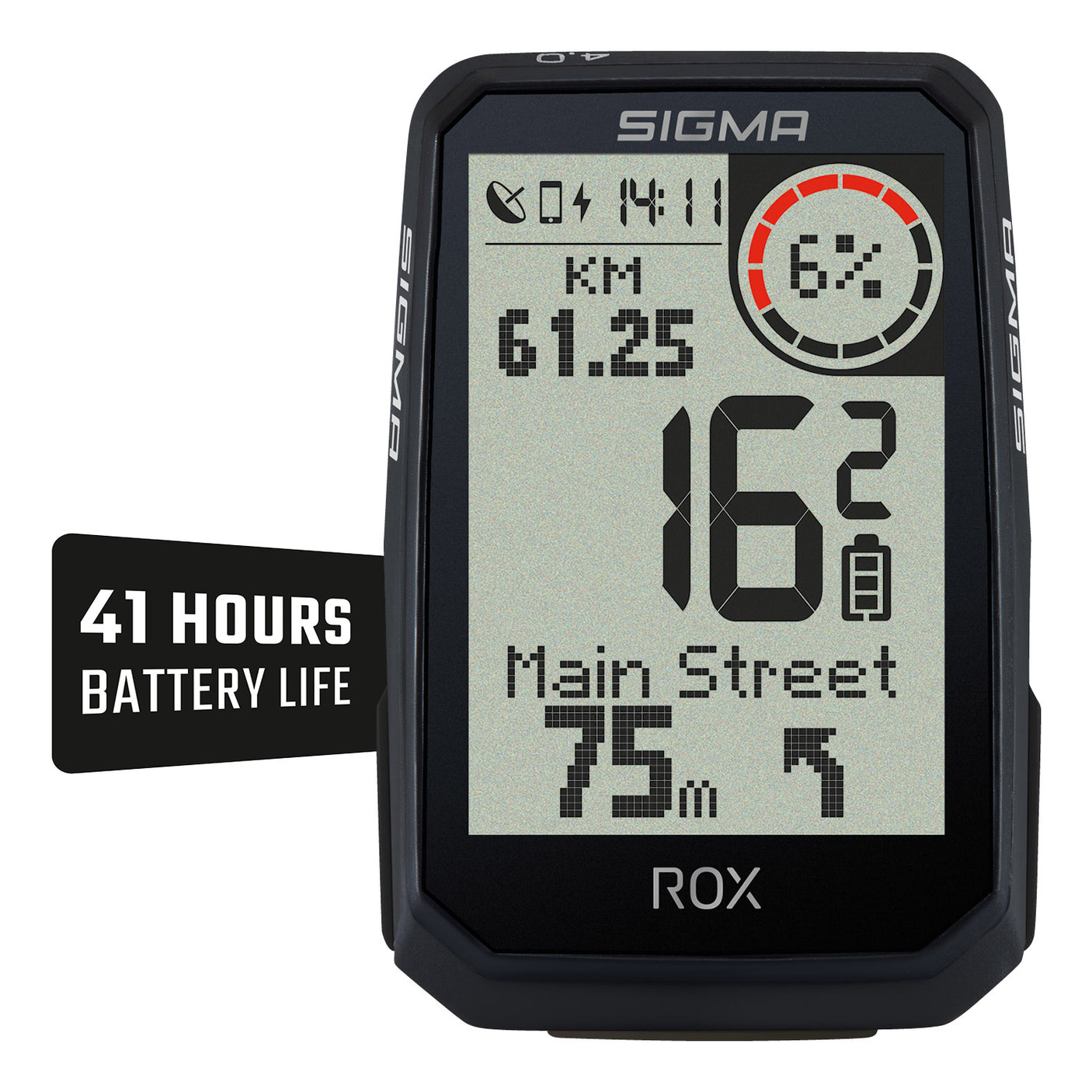 Sigma ROX 4.0 Endurance ordinateur de navigation noir