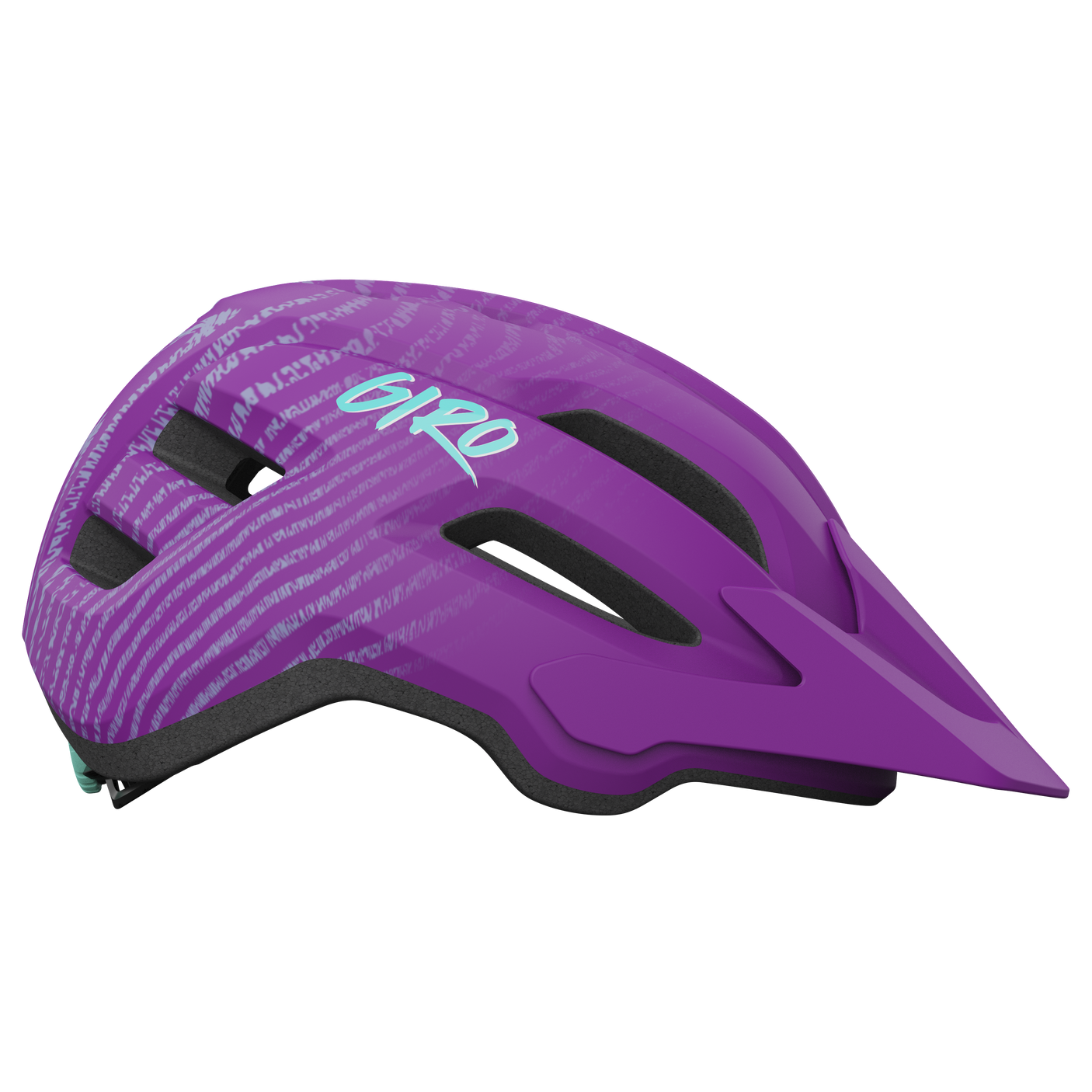 Giro Fixture II Y casque mat violet ripple