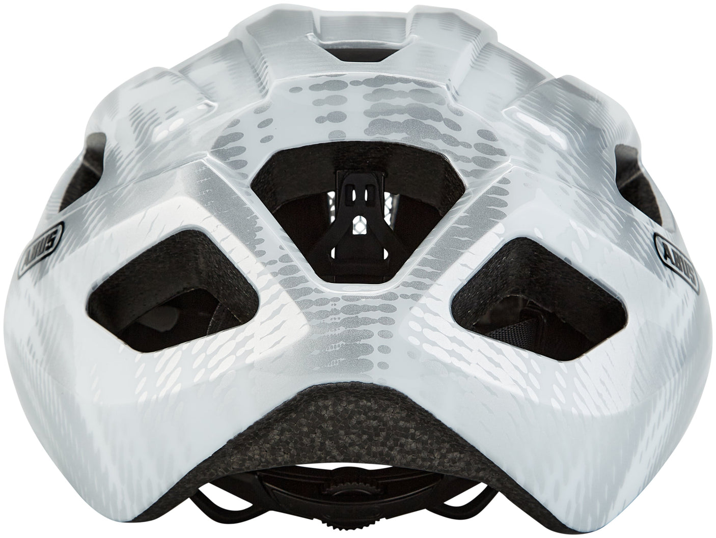 ABUS Macator Casque Route blanc argenté