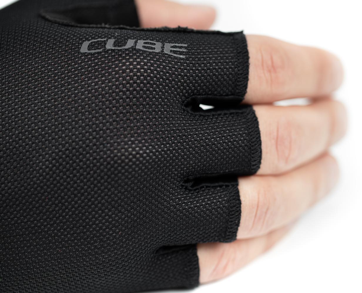 Gants CUBE Performance courts doigts noir