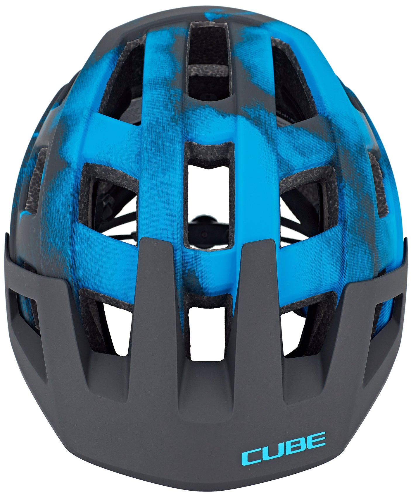CUBE BADGER casque VTT bleu