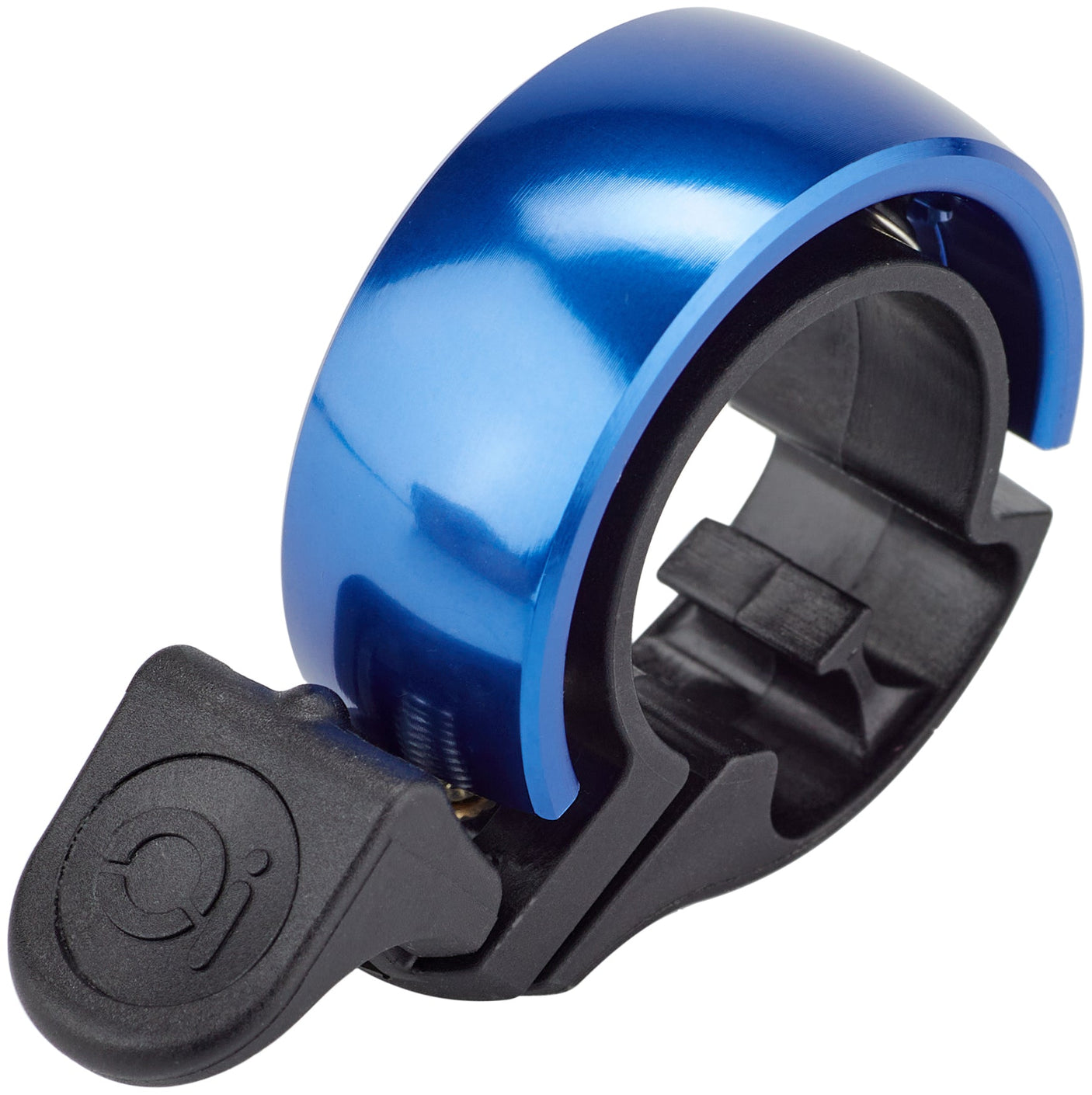 Knog Oi Classic sonnette de vélo black/blue