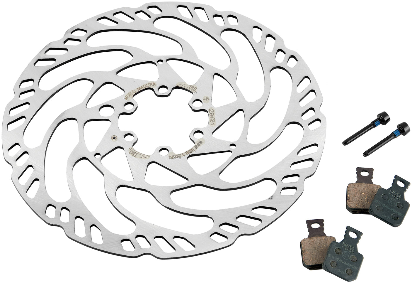 Magura MT eSTOP Kit optimisé avec disque de frein 8.S MDR-C 6 trous et plaquette de frein