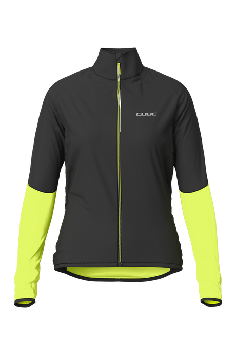Cube WS Veste coupe-vent CMPT black´n´yellow