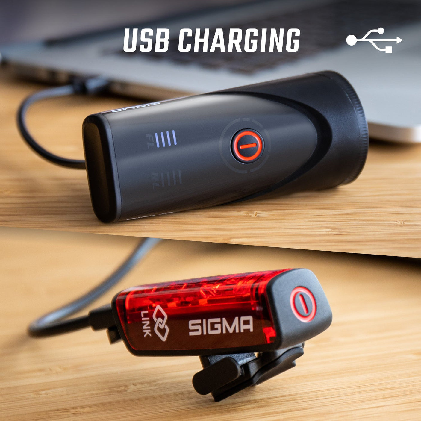 Sigma Aura 100 ensemble d'éclairage incl. Blaze Link incl. support à visser