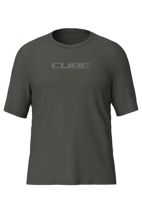 Cube Maillot fonctionnel manches courtes olive