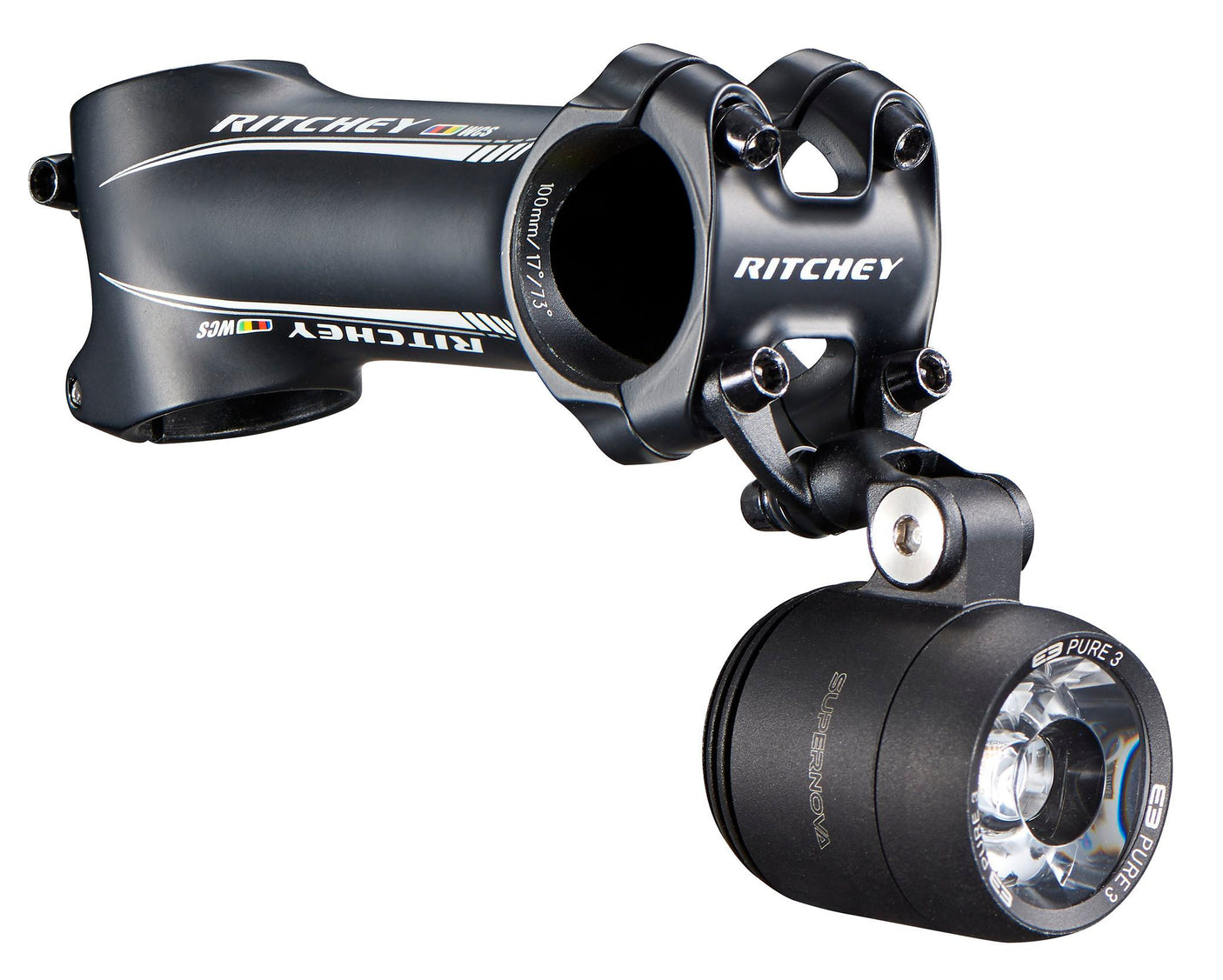 Ritchey Universal Stem Mount Supernova Collier de potence C220/4-Axis44 Potences noir