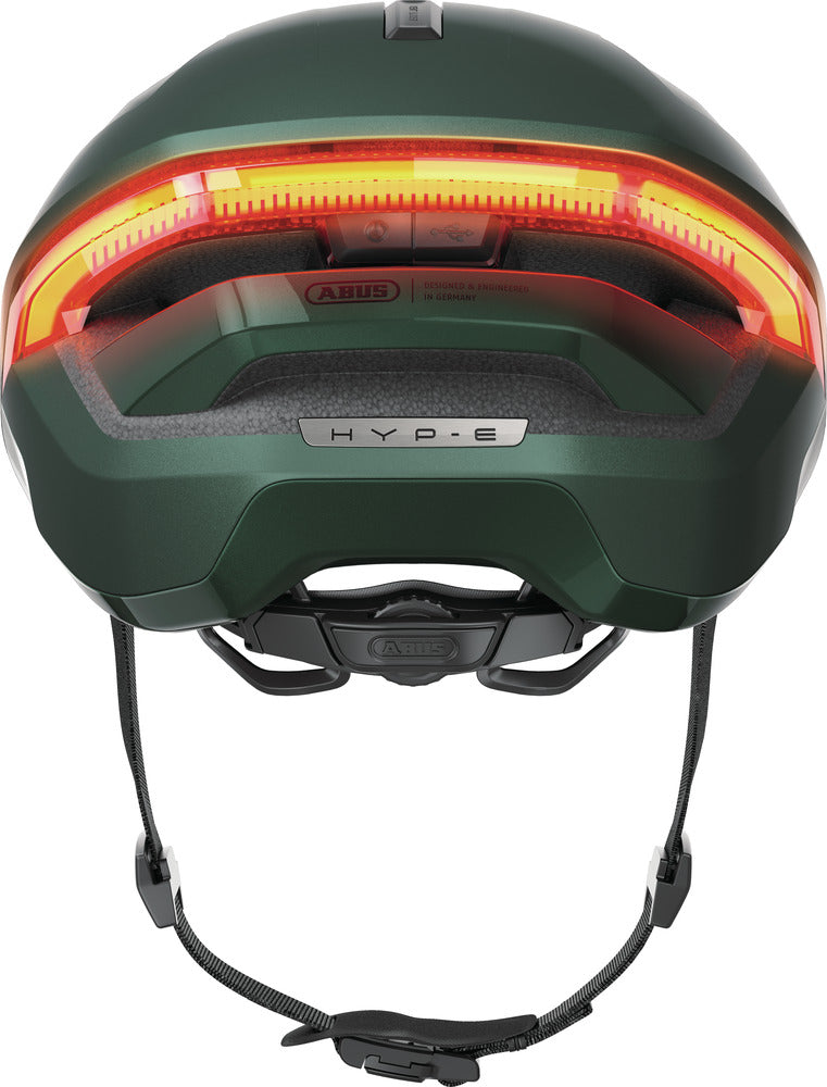 ABUS HYP-E Casque Urban jungle vert
