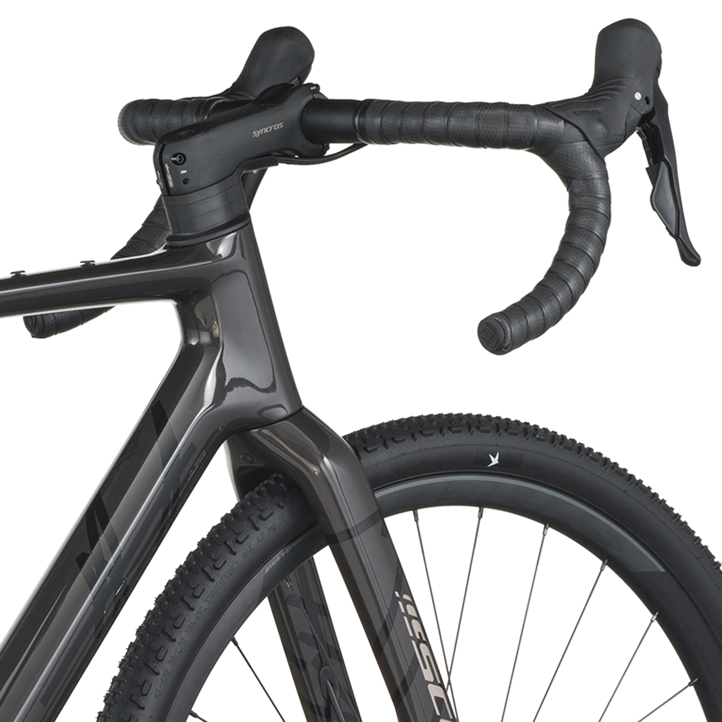 Scott Addict Gravel 30 carbone noir