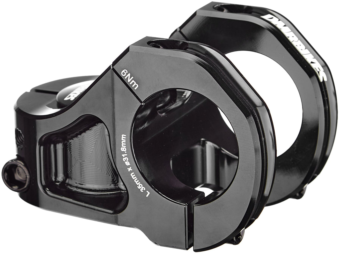 DMR Defy Potence Ø31,8mm 5° noir
