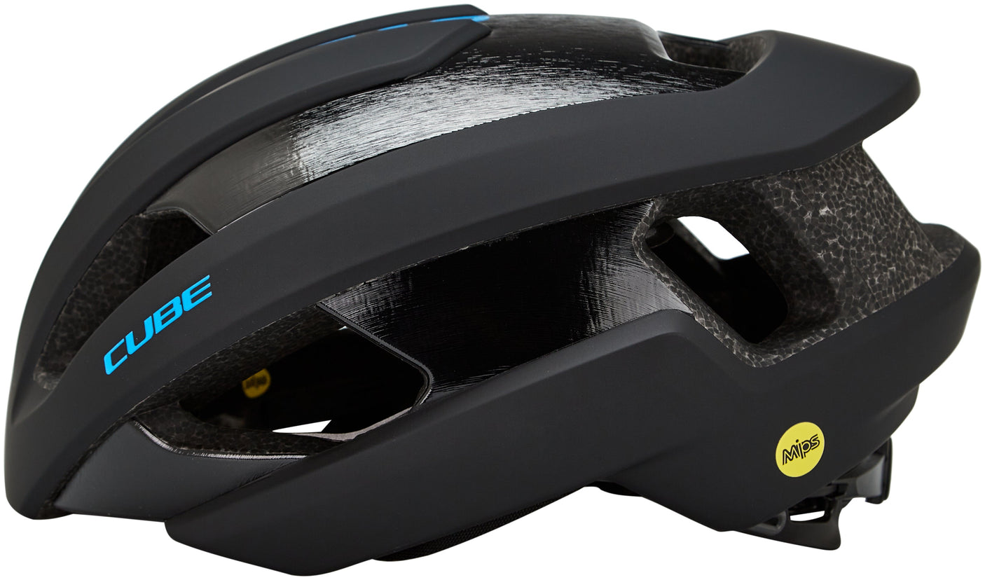 Casque de vélo de course Cube Heron SLT noir