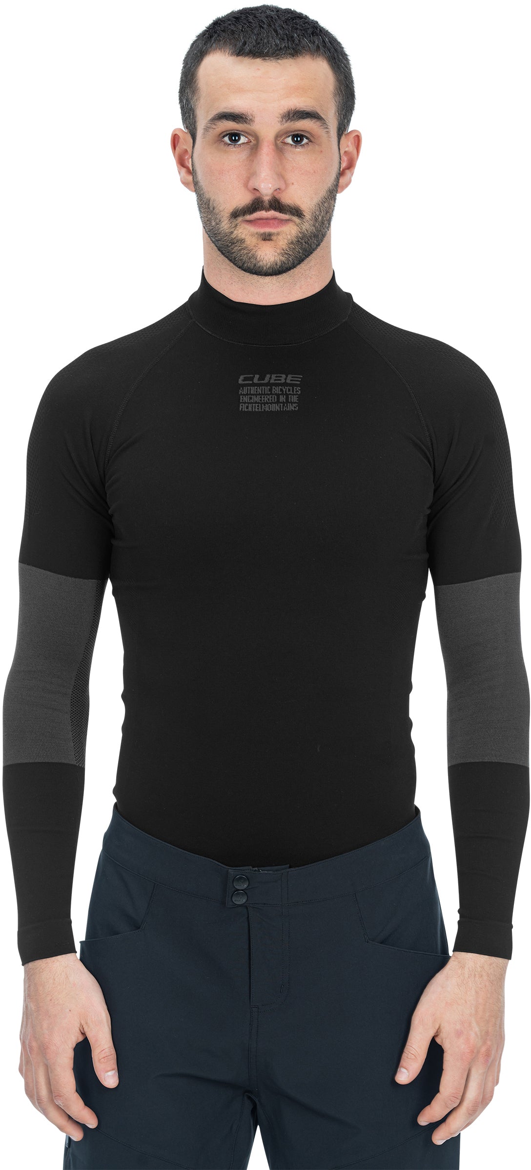 CUBE Maillot fonctionnel Race Be Warm manches longues noir