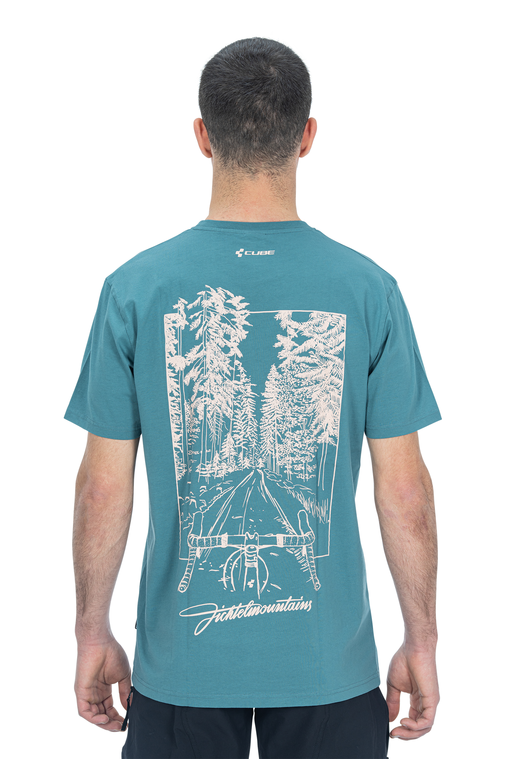 CUBE T-shirt organique Fichtelmountains GTY FIT