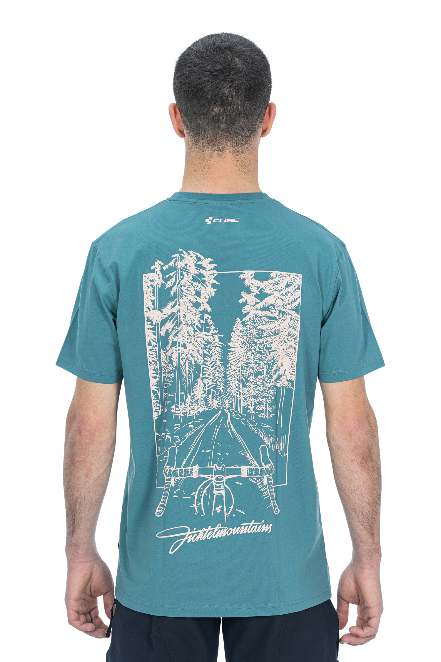 CUBE T-shirt organique Fichtelmountains GTY FIT