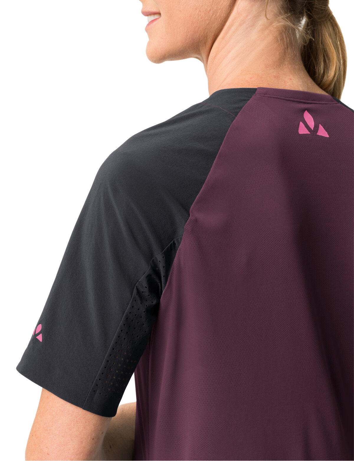 VAUDE Moab Pro Maillot manches courtes femme violet/noir