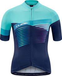 CUBE TEAMLINE WS Maillot manches courtes blue´n´mint – aktuelle Variante