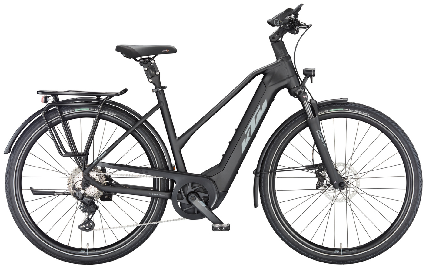 KTM MACINA STYLE 730 Trapèze 750 noir mat (gris+orange)