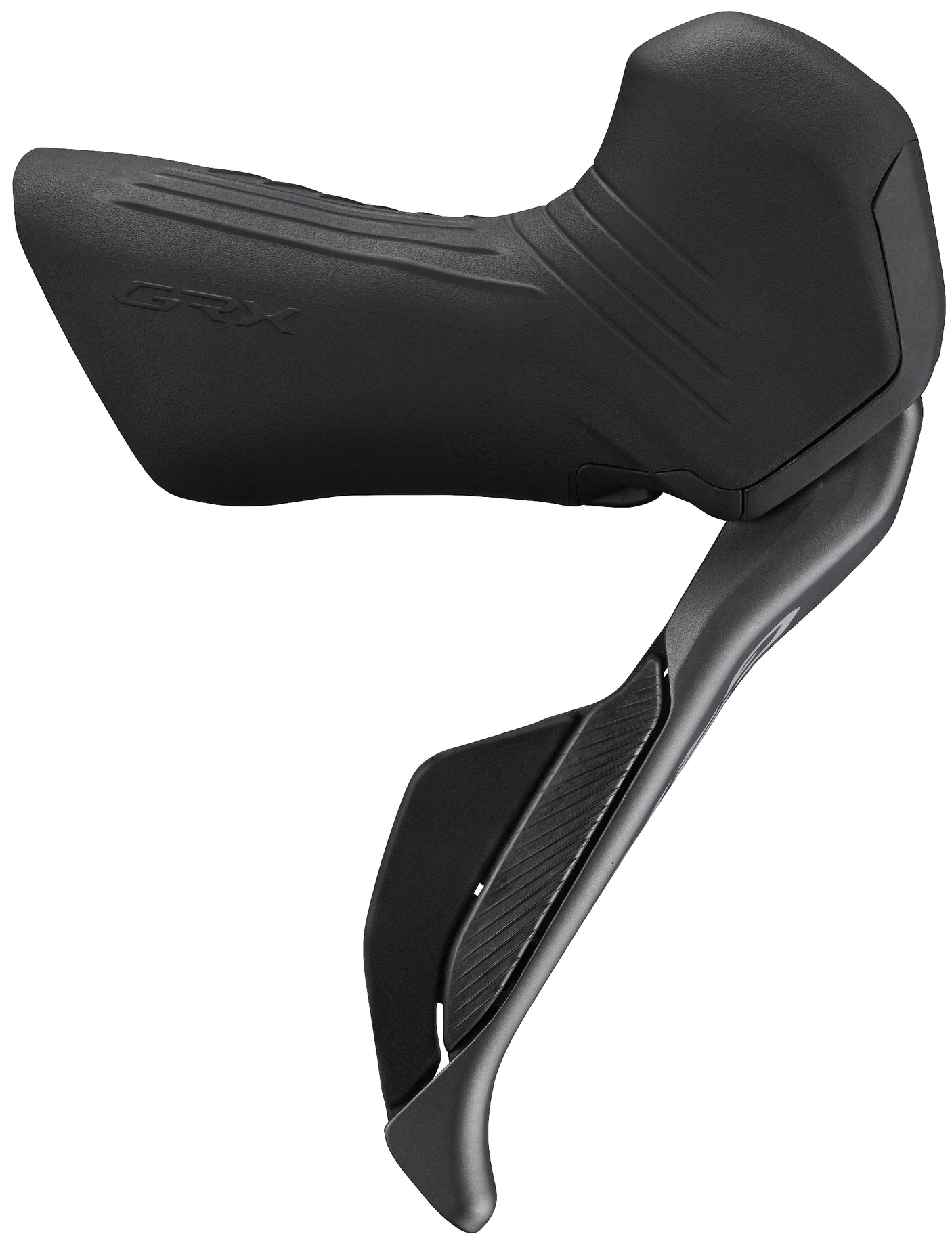 Shimano frein à disque GRX DI2 ST-RX825+BR-RX820,R,12f,H,Jkit D,sans.Ad.,plat 25mm socle,RESINE Ice-T,1700mm BH90-JK-SSR noir,avec pin,1er pays gr.