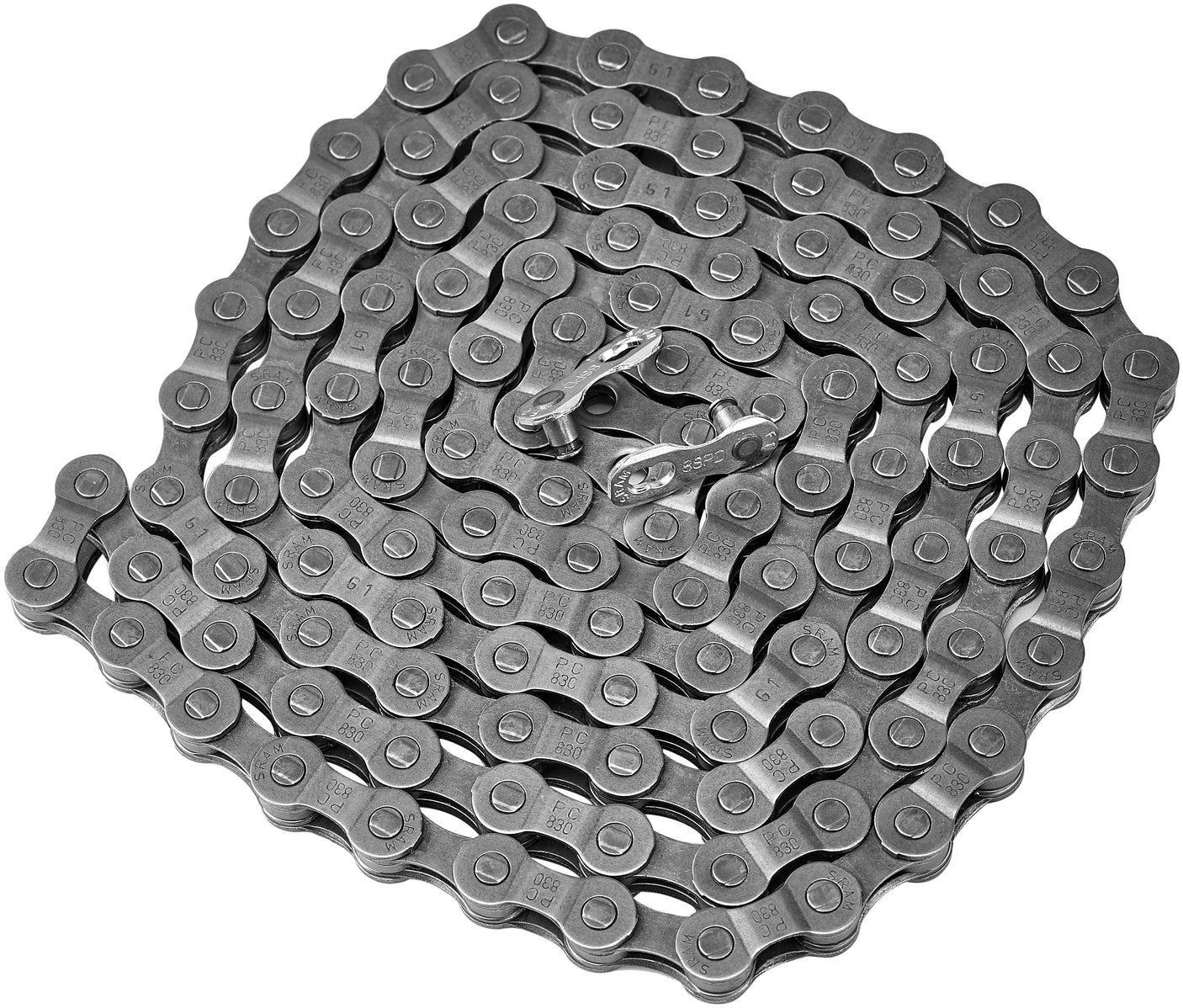 SRAM PC-830 chaîne 8 vitesses argenté