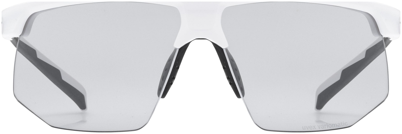 uvex Aerios V lunettes de vélo Blanc / Fumé