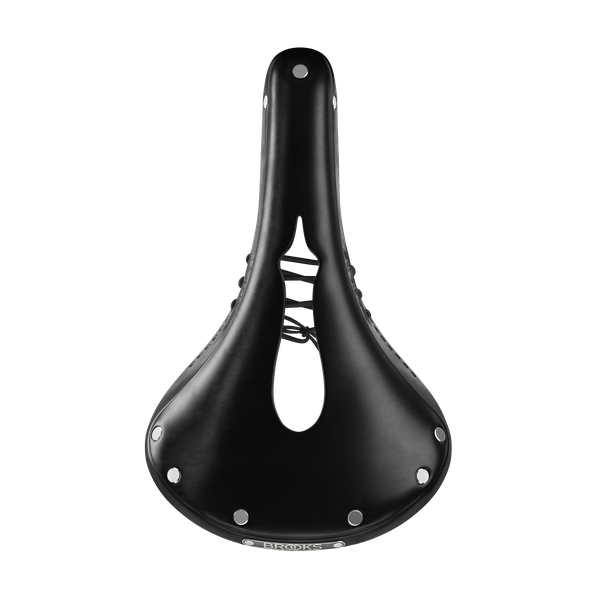 Brooks B17 Carved selle en cuir homme noir