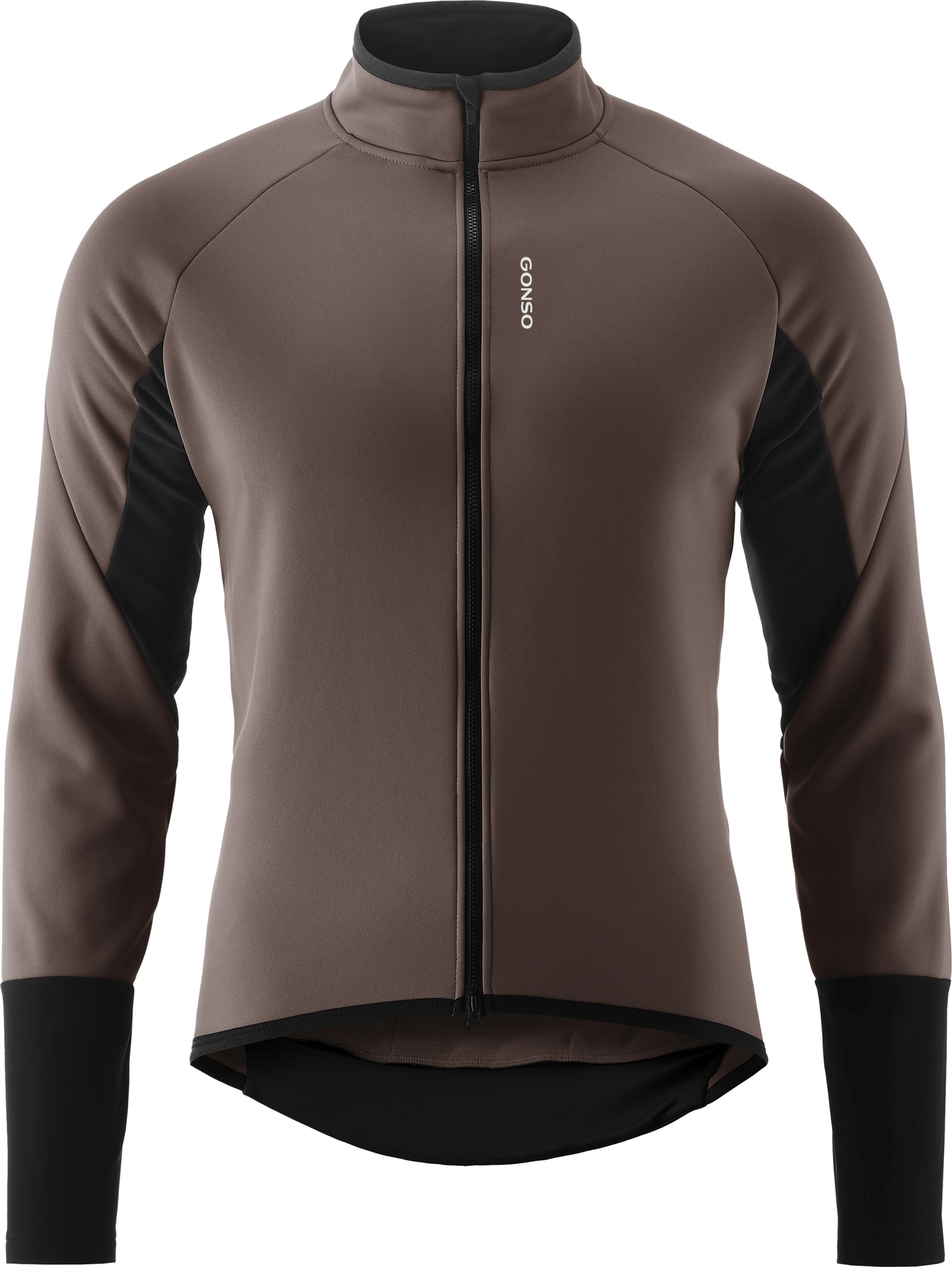 Gonso VESTE ROUTE SOFTSHELL 2 M fossil