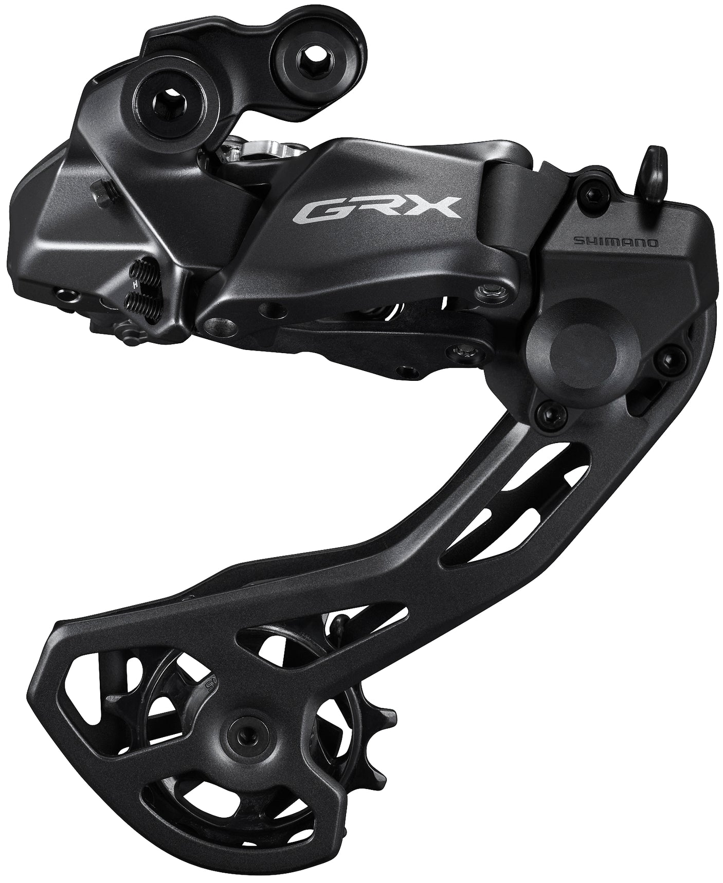 Shimano dérailleur GRX Di2 RD-RX825, 12 vitesses, SHADOW PLUS, montage standard (fixation directe compacte), TOP-NORMAL, sans fil ou filaire, pour EW-SD300, 1ère génération