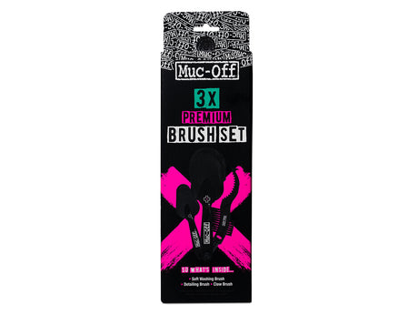 Muc-Off Lot de 3 brosses