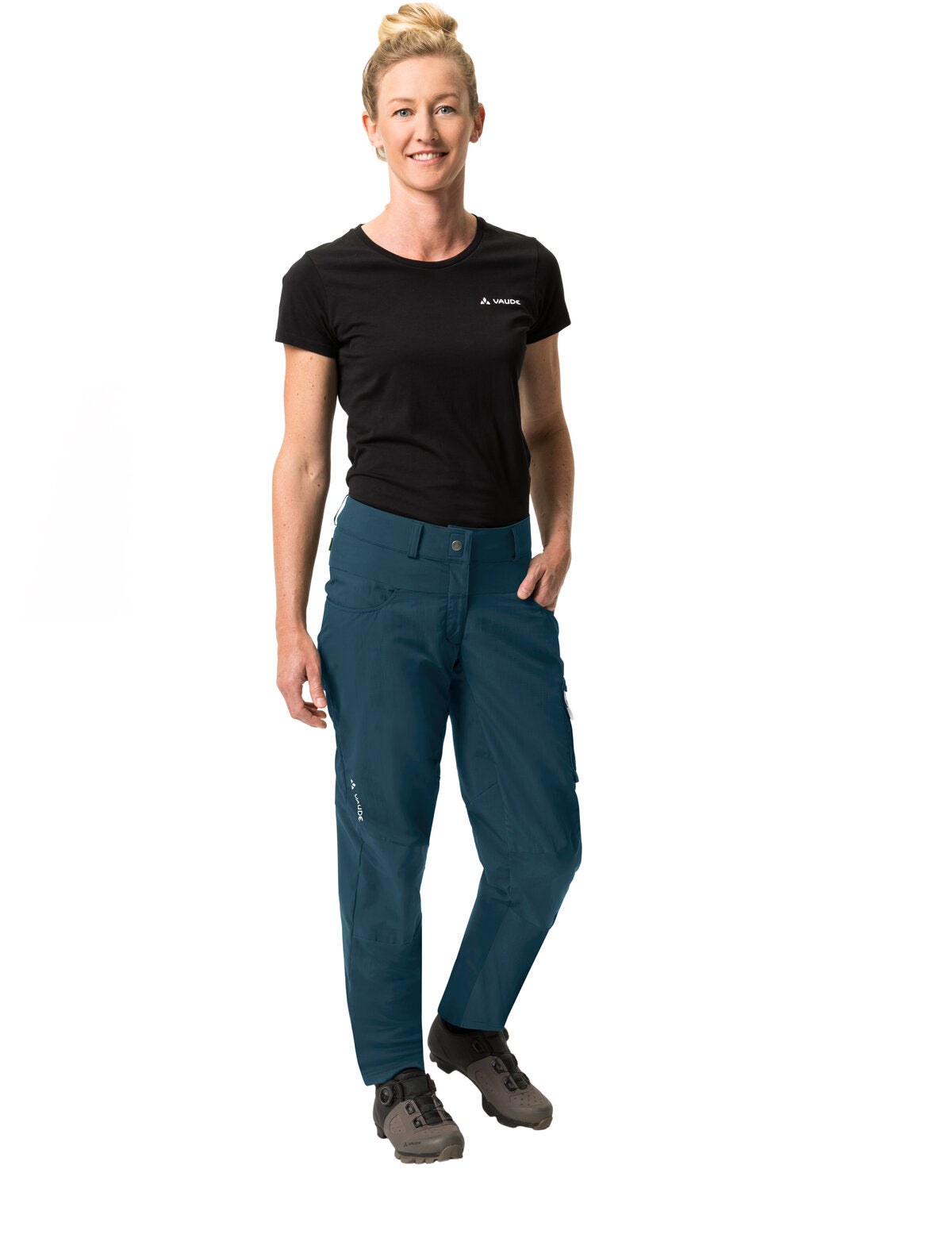 VAUDE Qimsa Pantalon Femme bleu