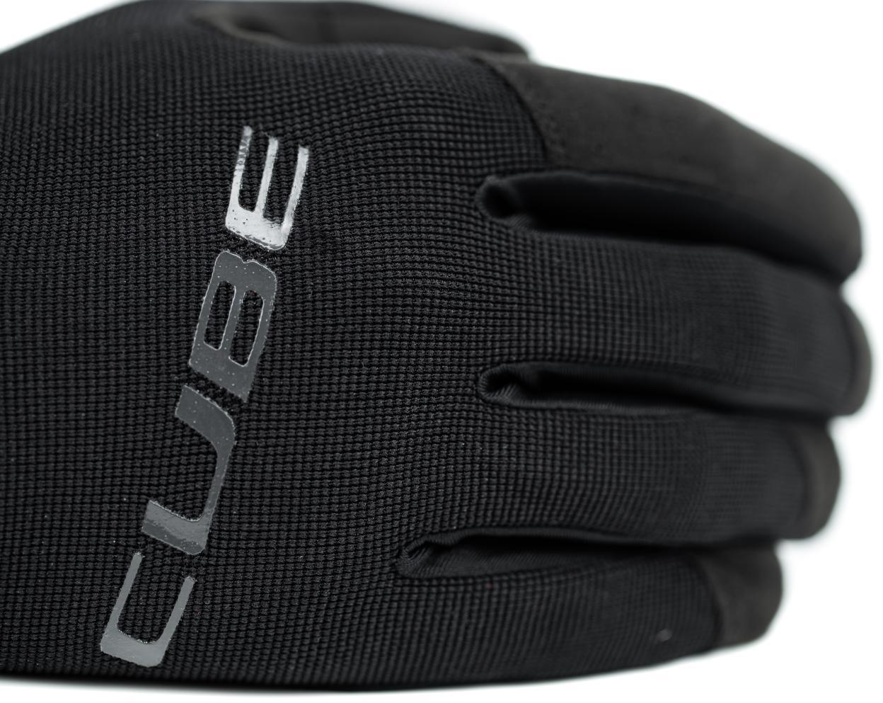 Gants CUBE Performance à doigts longs black
